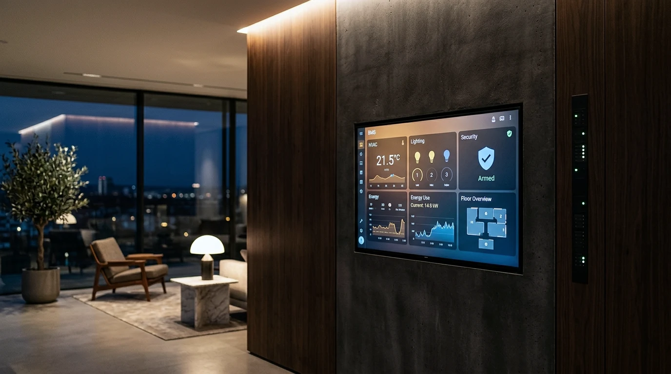 Panel BMS/KNX - automatyka budynkowa i Smart Building